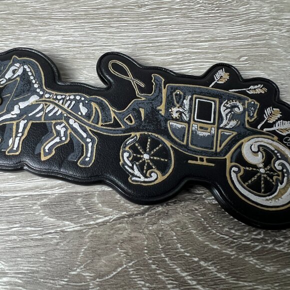 Very rare Coach Chelsea Horse & Carriage Keychain Bag Charm - Picture 2 of 5